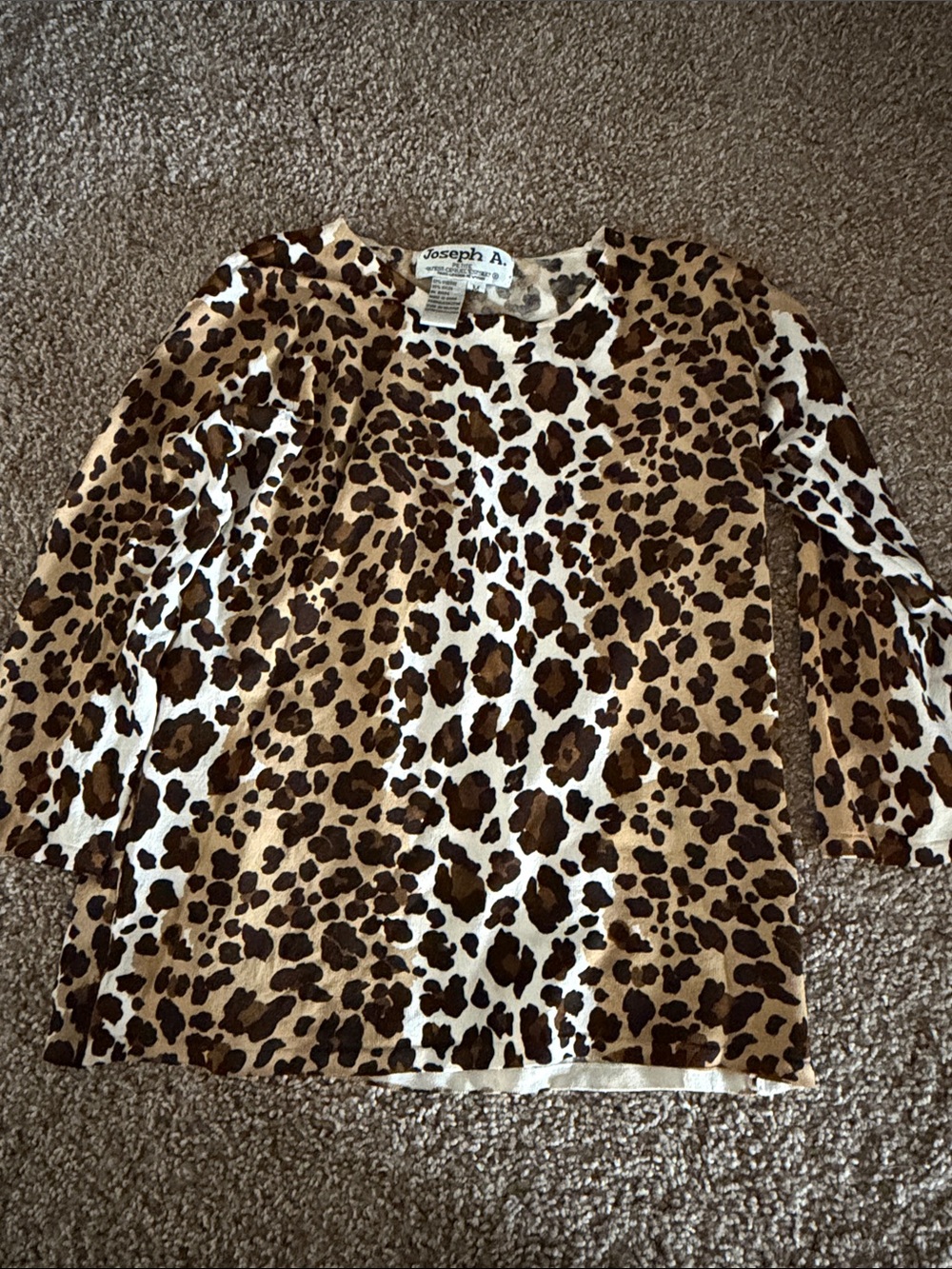 Leopard print Joseph A